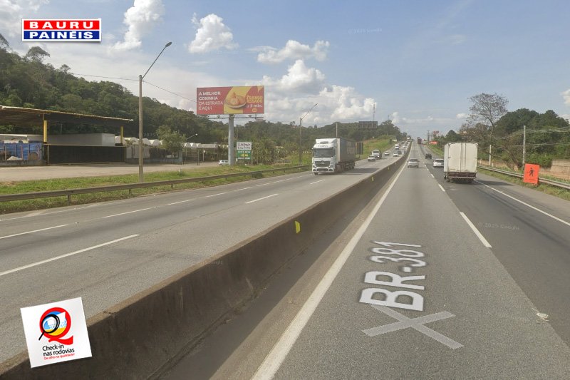 BR 381 - Rod. Fernão Dias - Km 050+000m