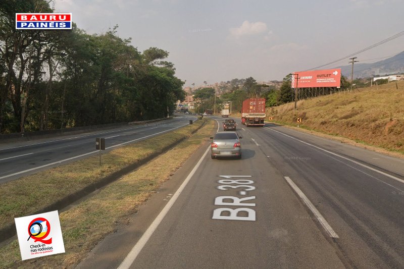 BR 381 - Rod. Fernão Dias - Km 000+500m