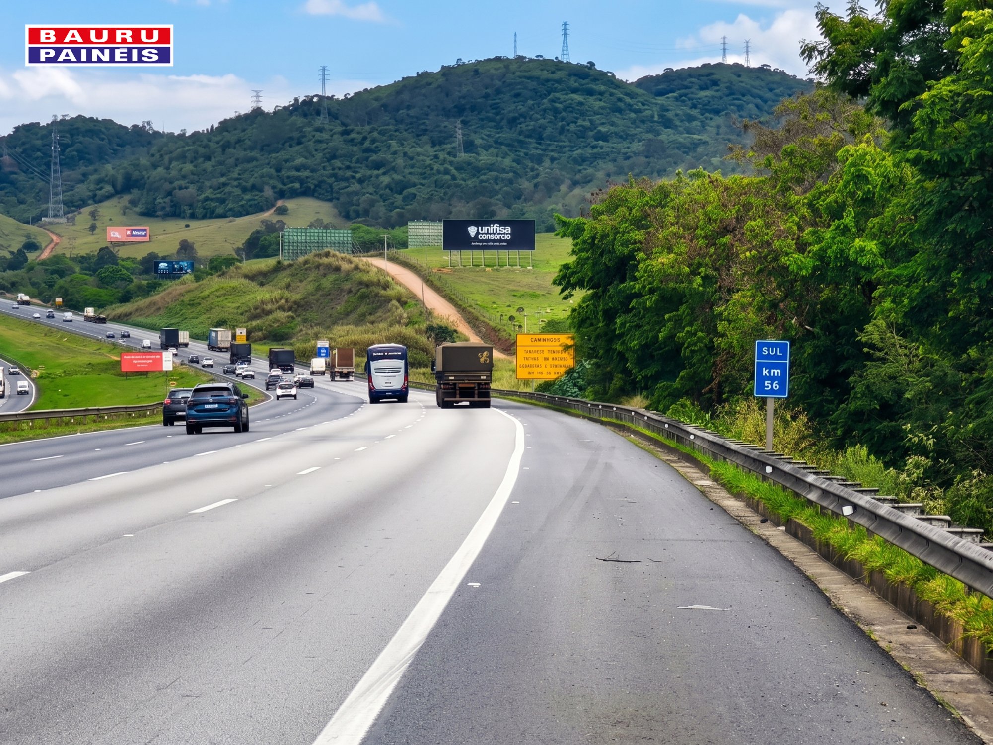 SP 348 - Rod. dos Bandeirantes - Km 055+250m