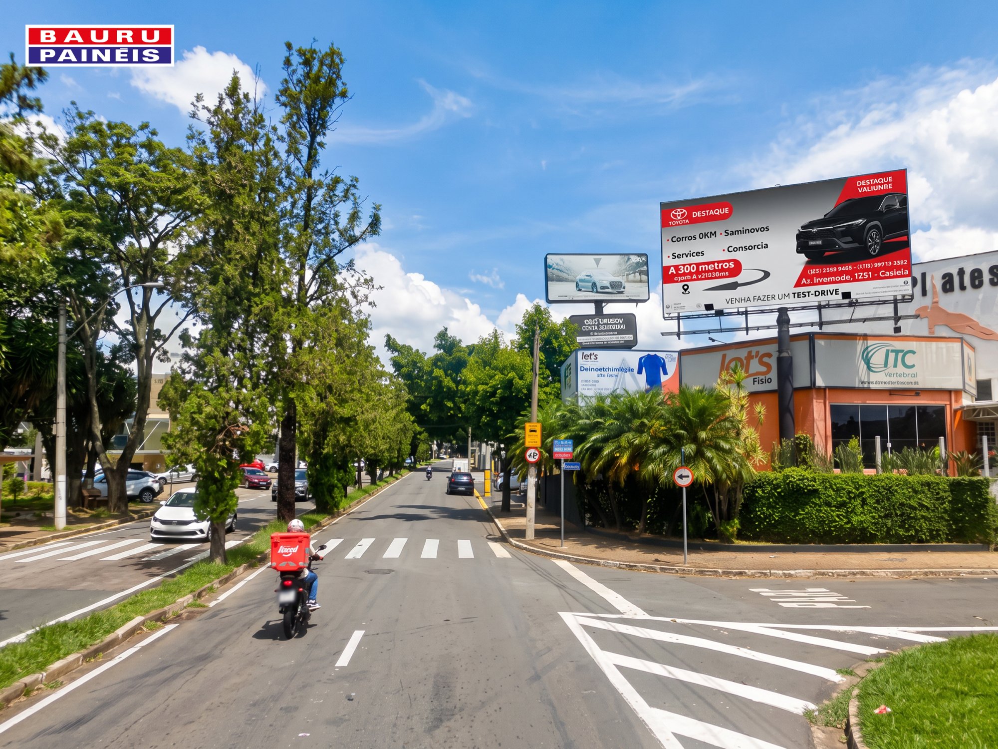 Rua Laurindo Ferraro (Face Av. Dom Nery)