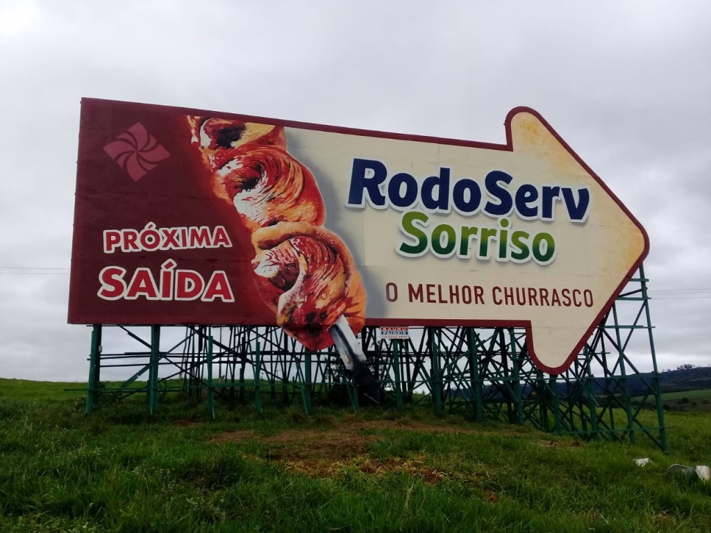 Painel rodoviário
